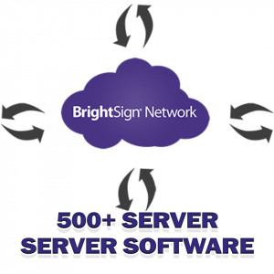 BRIGHTSIGN 500+ Server Software & First Year Software Mainten