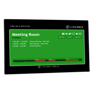 CONCIERGE Concierge 21.5" Room Booking Display