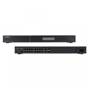 LUXUL Luxul - AV SERIES 18-Pt/16 PoE+ GbE Mngd Sw