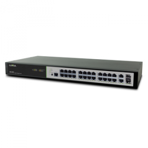 LUXUL Luxul - 26-Port/24 PoE+ GbE Managed Switch