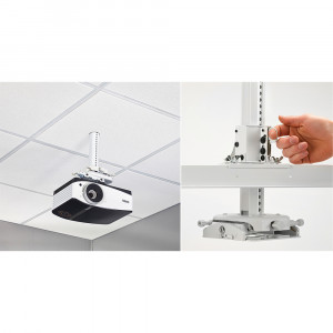 CHIEF Suspended Ceiling Proj Kit White