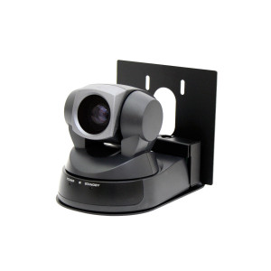 VADDIO Thin Profile Wall Mount Bracket - Black (WW)