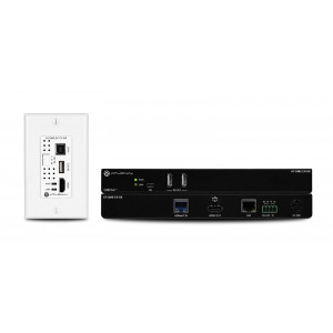 ATLONA Omega Single Gang  TX Wall Plate with USB Pass Thr